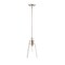 Z-Lite Wentworth 1 Light Pendant, Brushed Nickel & Clear 2300P8-BN - alternate 1